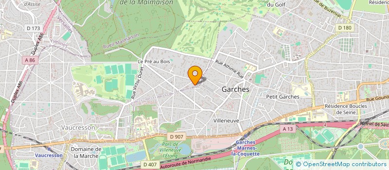 localisation de l'entreprise SL RESOLVE  VAUCRESSON