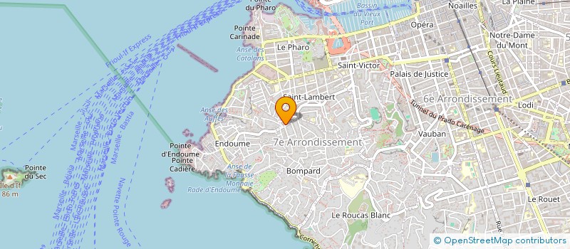 localisation de l'entreprise SL SAINT EUGENE à MARSEILLE 7