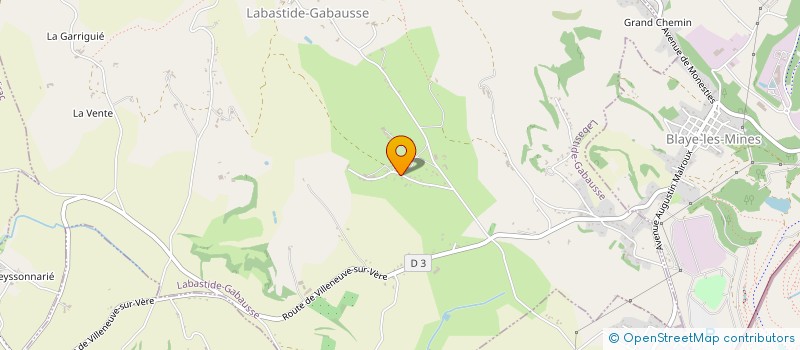 localisation de l'entreprise SL SERVICES à LA SALVETAT-LAURAGAIS