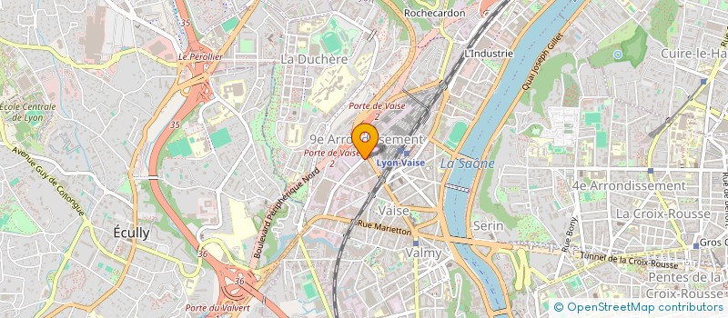 localisation de l'entreprise SL SERVICES à LYON