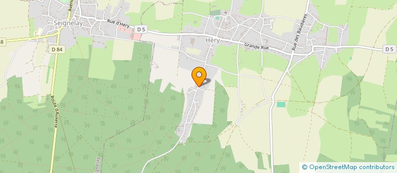 localisation de l'entreprise SL SERVICES à HERY