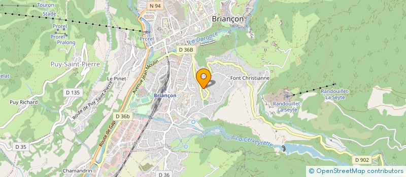 localisation de l'entreprise SL TRAITEUR à BRIANCON