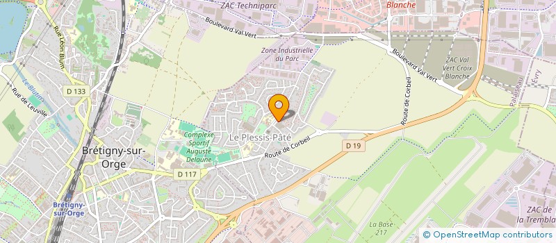 localisation de l'entreprise SL TRANSPORTS à LE PLESSIS-PATE