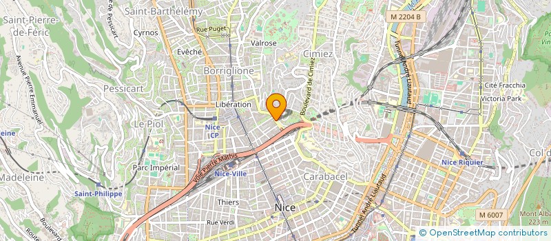 localisation de l'entreprise SL TRAVAUX FORESTIERS  NICE