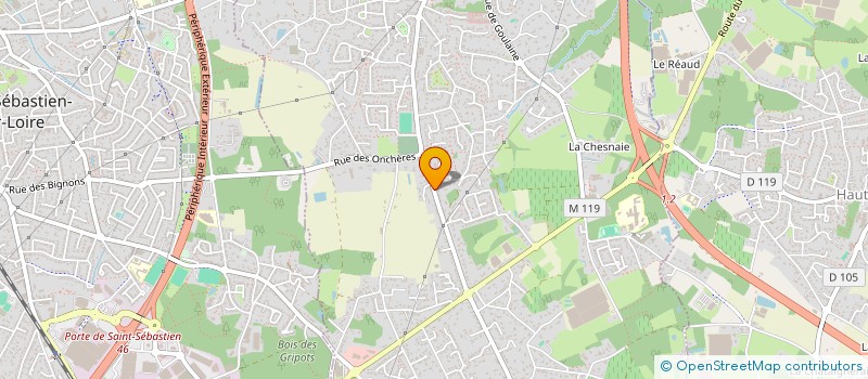 localisation de l'entreprise SL VET IMMO  BASSE-GOULAINE