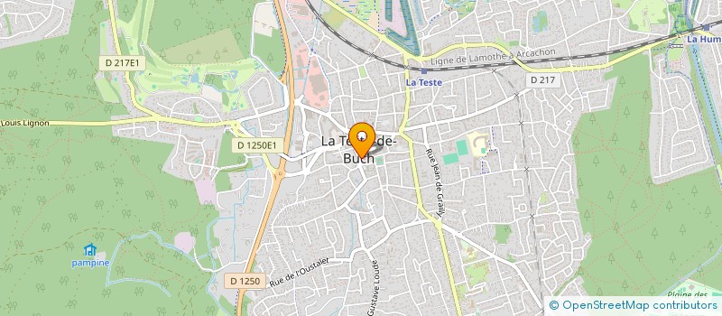 localisation de l'entreprise SL1 à LA TESTE-DE-BUCH