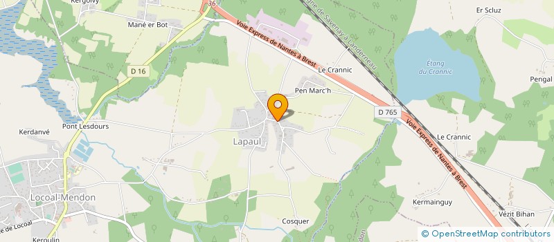 localisation de l'entreprise SL2  LOCOAL-MENDON