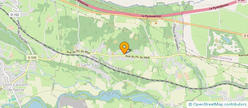 localisation de l'entreprise SL25  CANTAOUS