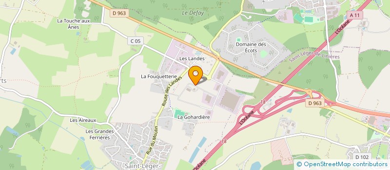 localisation de l'entreprise SL2B  MOUILLERON-LE-CAPTIF