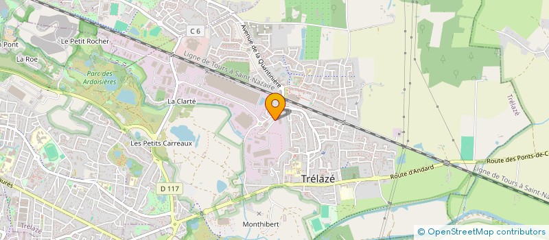 localisation de l'entreprise SL2G  TRELAZE