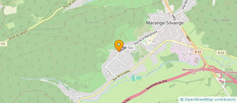 localisation de l'entreprise SL2J  MARANGE-SILVANGE