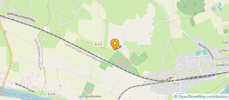localisation de l'entreprise SL2J  LA POSSONNIERE