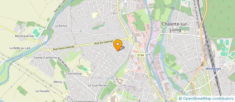 localisation de l'entreprise SL2M  MONTARGIS