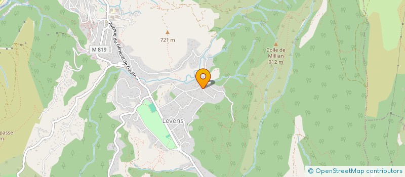 localisation de l'entreprise SL2N  LEVENS