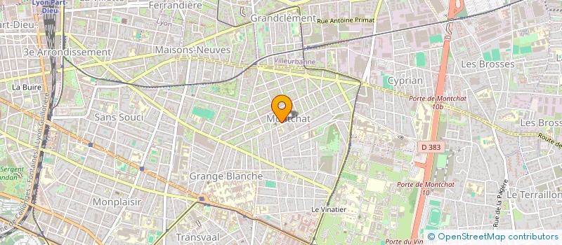 localisation de l'entreprise SL2R  LYON