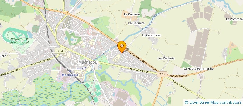 localisation de l'entreprise SL3  MACHECOUL-SAINT-MEME