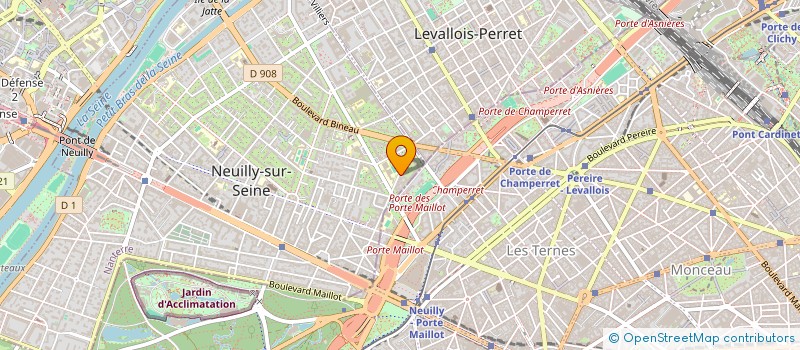 localisation de l'entreprise SL3J à NEUILLY-SUR-SEINE