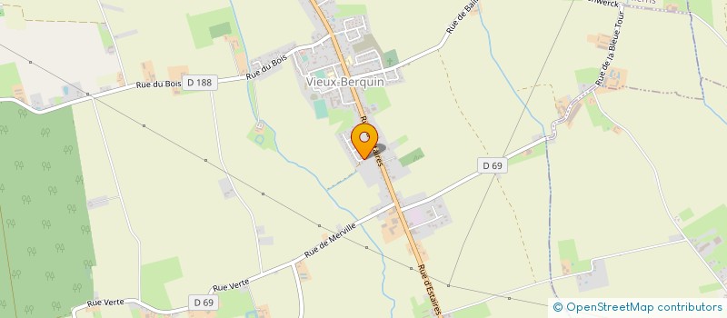 localisation de l'entreprise SL4  VIEUX-BERQUIN