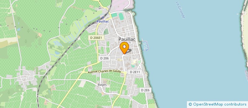 localisation de l'entreprise SLA CARROSSERIE  PAUILLAC