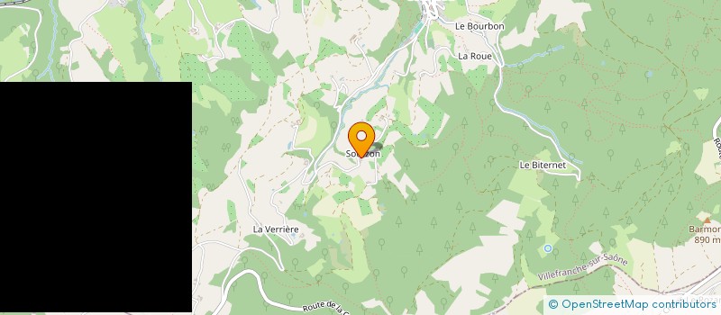 localisation de l'entreprise SLA.CEC.CIUFFA  COURZIEU