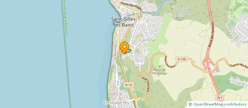 localisation de l'entreprise SLA INVEST SAS  SAINT-PAUL