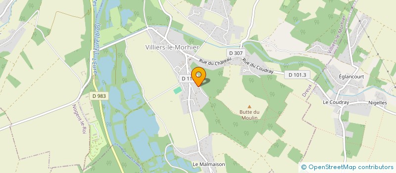 localisation de l'entreprise SLA STRUCTURE ' L AMENAGEMENT à VILLIERS-LE-MORHIER