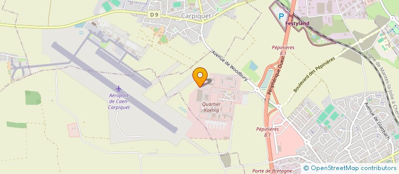 localisation de l'entreprise SLAB CONSTRUCTION  BRETTEVILLE-SUR-ODON