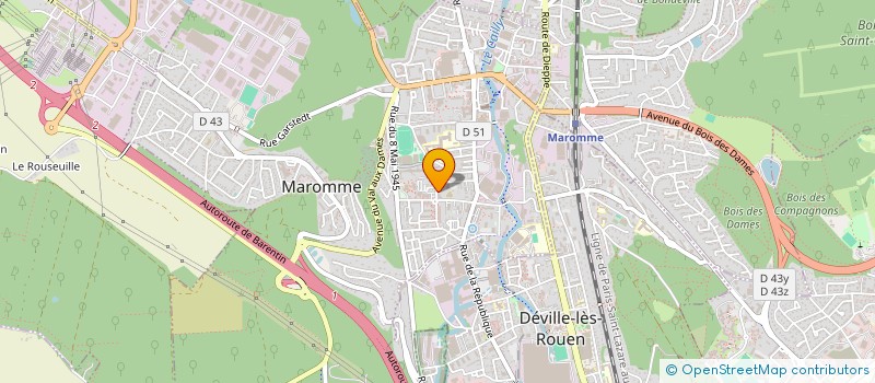 localisation de l'entreprise SLACEL COMMUNICATION  MAROMME