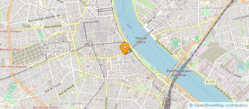 localisation de l'entreprise SLACH à BORDEAUX