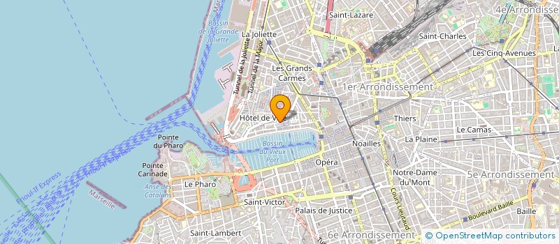 localisation de l'entreprise SLACK à MARSEILLE