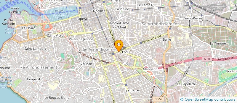 localisation de l'entreprise SLACK IS GOUDES à MARSEILLE