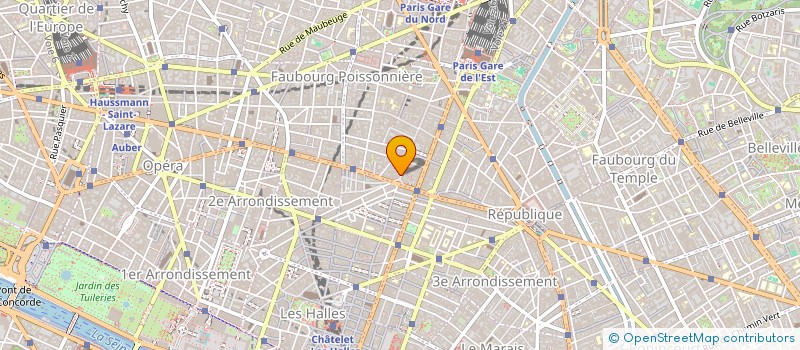 localisation de l'entreprise SLAG  PARIS