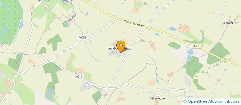 localisation de l'entreprise SLAG  MAULEON