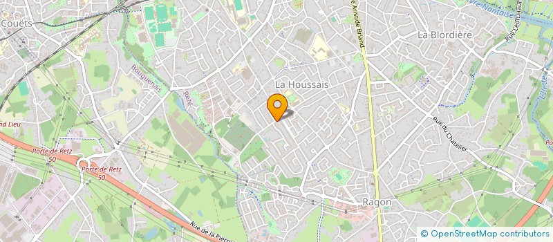 localisation de l'entreprise SLAG à REZE