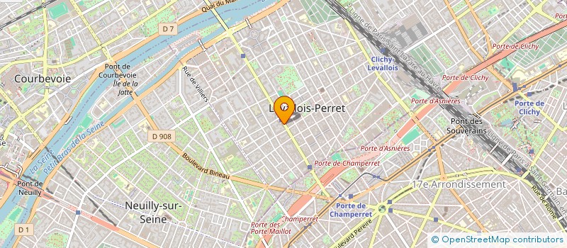 localisation de l'entreprise SLAG MANAGEMENT à LEVALLOIS-PERRET