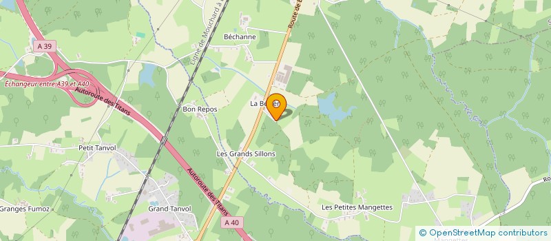 localisation de l'entreprise SLAH  SAINT-ETIENNE-DU-BOIS