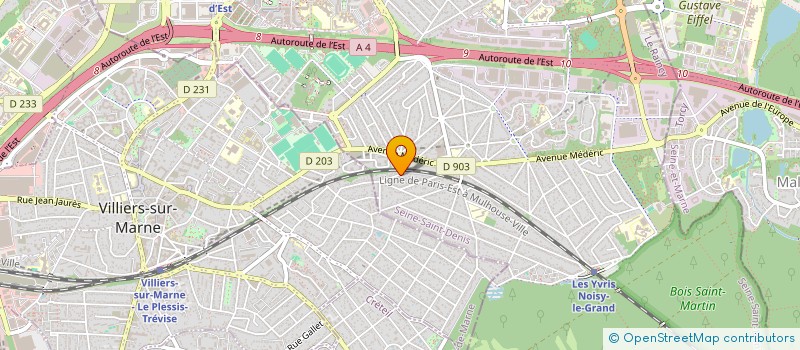 localisation de l'entreprise SLAK GAMES à NOISY-LE-GRAND