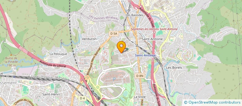 localisation de l'entreprise SLALOM PRODUCTION à MARSEILLE