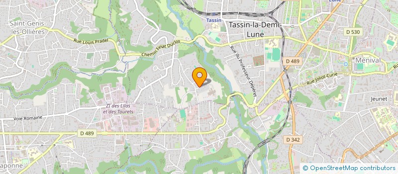 localisation de l'entreprise SLAM  TASSIN-LA-DEMI-LUNE