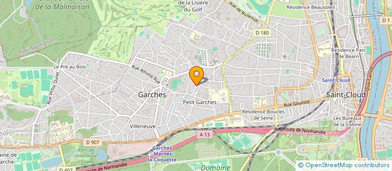 localisation de l'entreprise SLAM CONSULTING  GARCHES