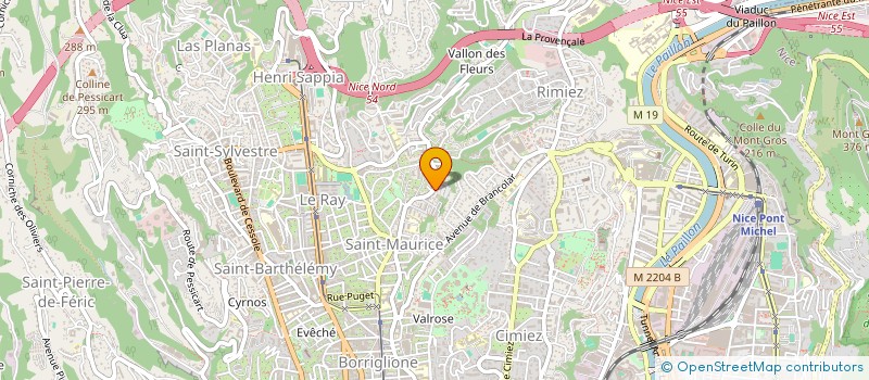 localisation de l'entreprise SLAM DRIVE à NICE