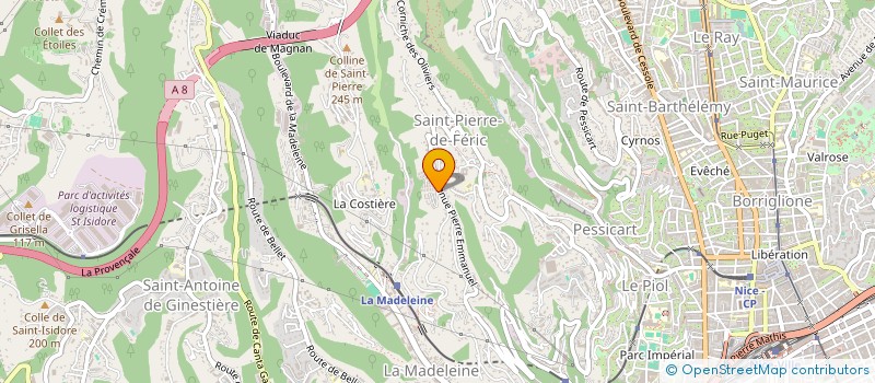 localisation de l'entreprise SLAM-OSE  NICE