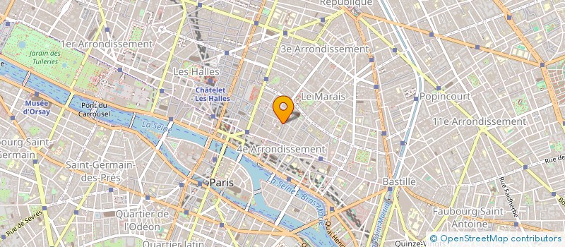 localisation de l'entreprise SLAMA CONSULTING  PARIS 04