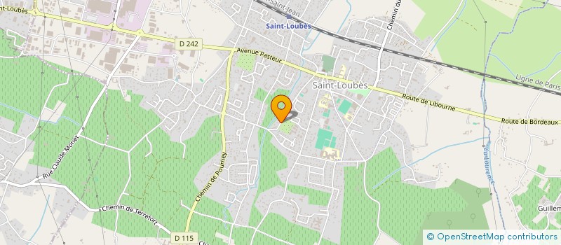 localisation de l'entreprise SLAMAVEC  SAINT-LOUBES