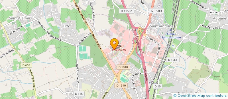 localisation de l'entreprise SLAMS AUTO  SAINT-ANDRE-DE-CUBZAC