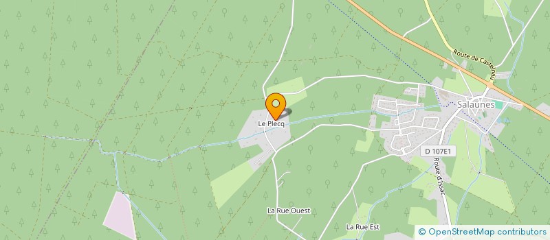 localisation de l'entreprise SLANCELAU  SALAUNES