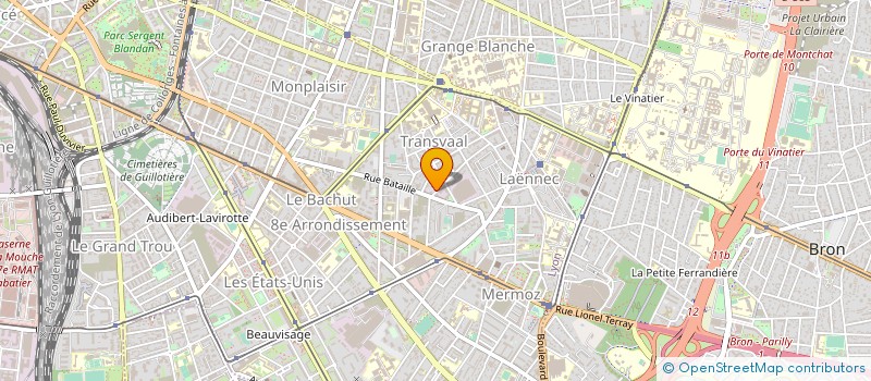 localisation de l'entreprise SLAP à LYON