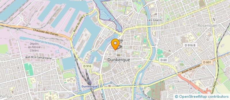 localisation de l'entreprise SLAP à DUNKERQUE