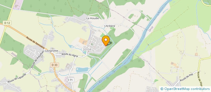 localisation de l'entreprise SLAP INVEST  JOSSE