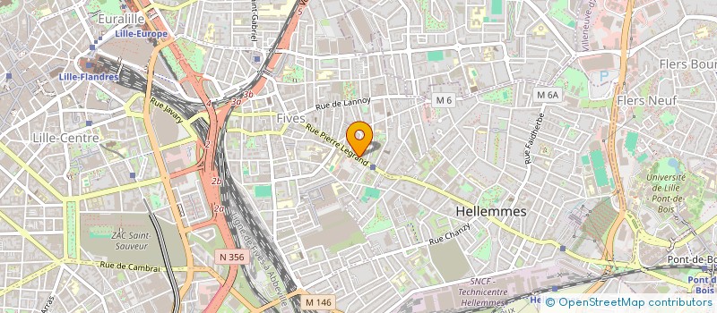 localisation de l'entreprise SLAP TRANSPORTS à LILLE